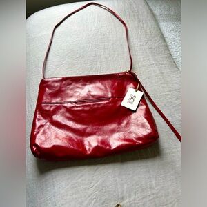 NWT HOBO “Ziggy” leather crossbody bag in red